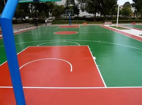 通州球场地面翻新,裂缝修重要性