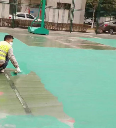 通州球场地面翻新
